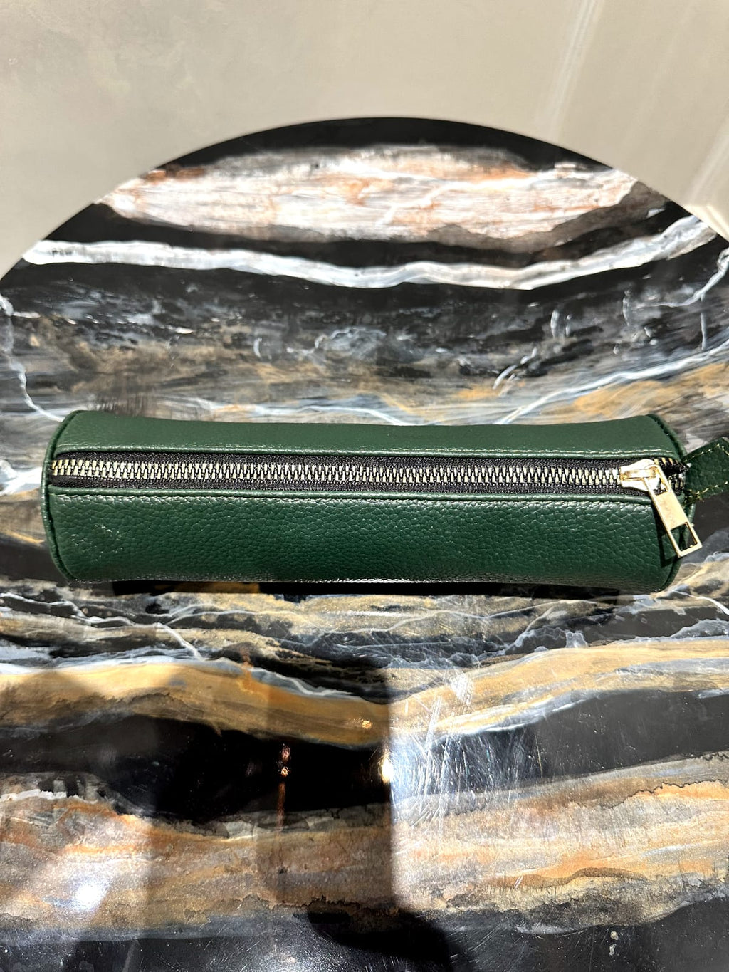Matcha Geometry Pouch