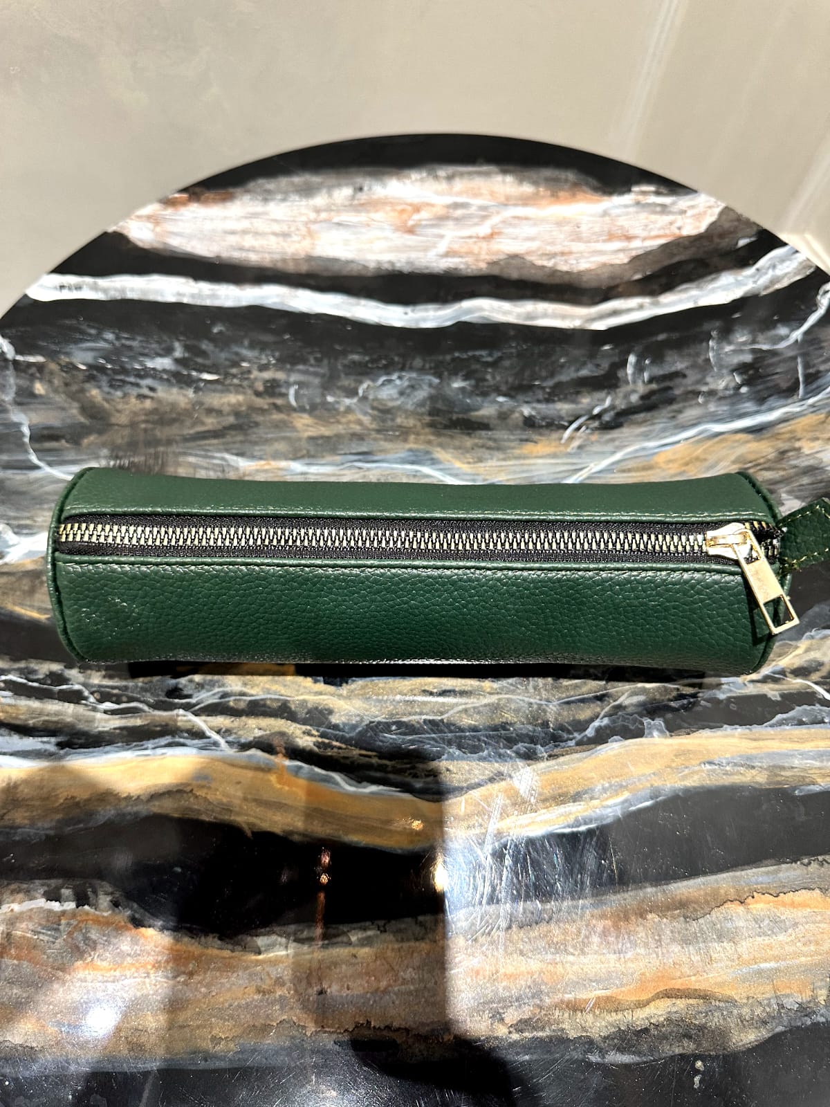 Matcha Geometry Pouch