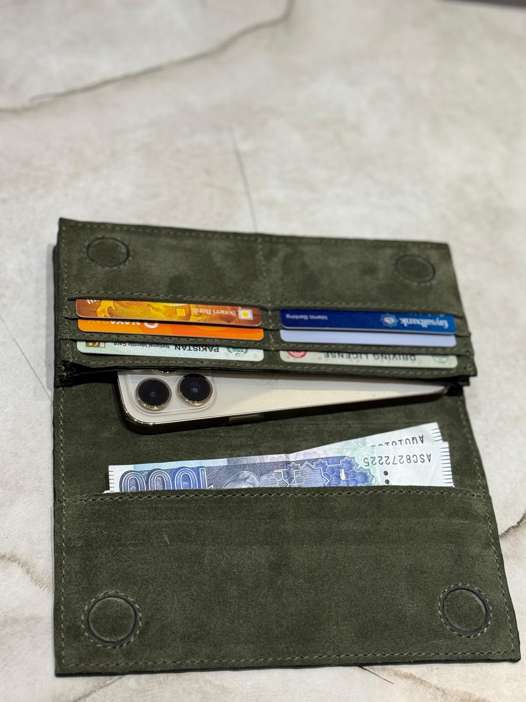 Matcha Long Wallet
